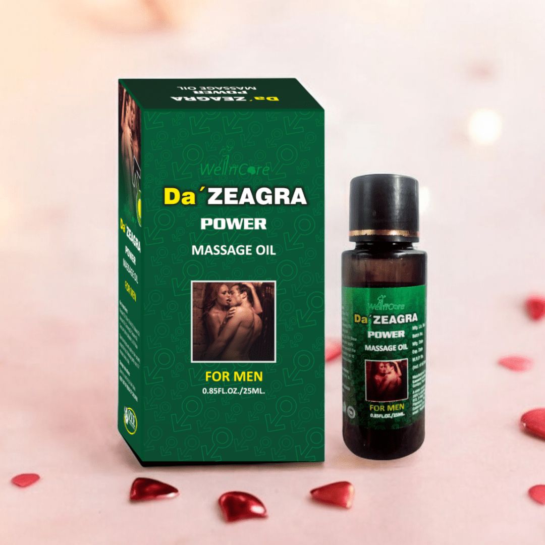 Da Zeagra Herbal Power Massage Oil (New Formula)