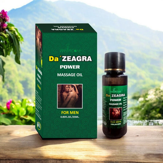 Da Zeagra Herbal Power Massage Oil (New Formula)