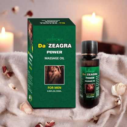 Da Zeagra Herbal Power Massage Oil (New Formula)