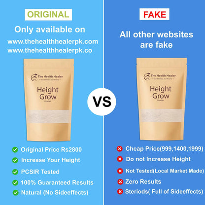 HEIGHT GROW SUPPLEMENT BUY 1 GET 1 FREE